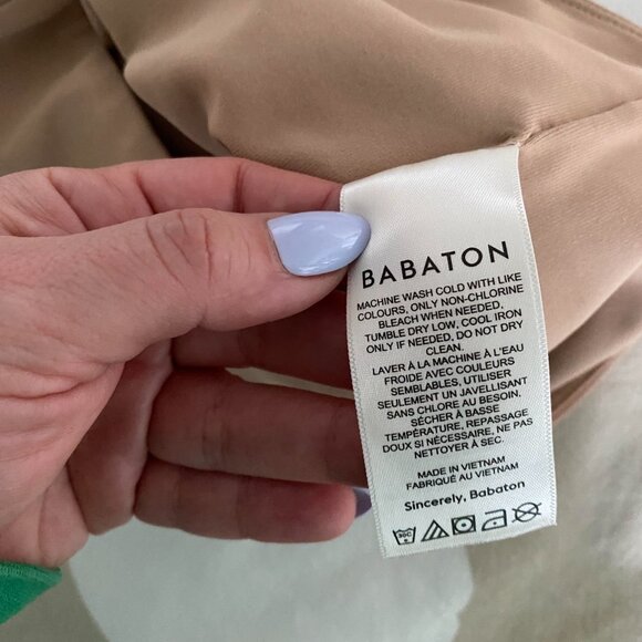 Aritzia Babaton Contour Second-Skin Tube Top in Soft Tan Size M - Picture 5 of 5